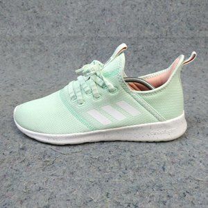 Adidas Cloudfoam Pure Womens Running Shoes Size 8.5 Green Sneakers EF1189